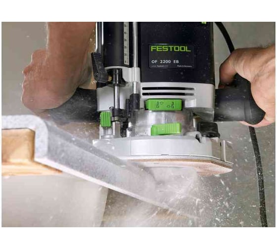 Фрезер FESTOOL OF EB-Set 574392, 2200 Вт, Черный детальное изображение - 4