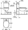 Унитаз Grohe Bau 39496000 вариант - 3
