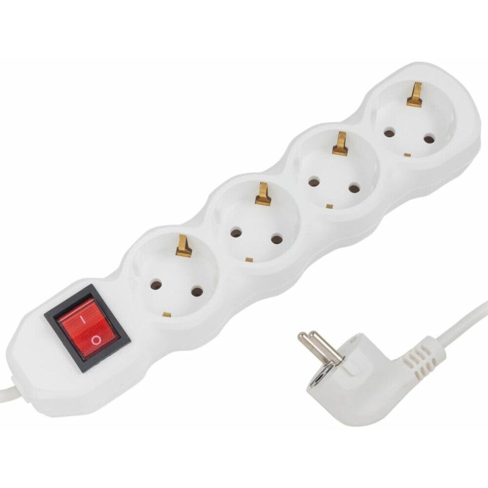 Сетевой удлинитель СТАРТ S 4x3-ZV, 3 м, Белый детальное изображение - 2