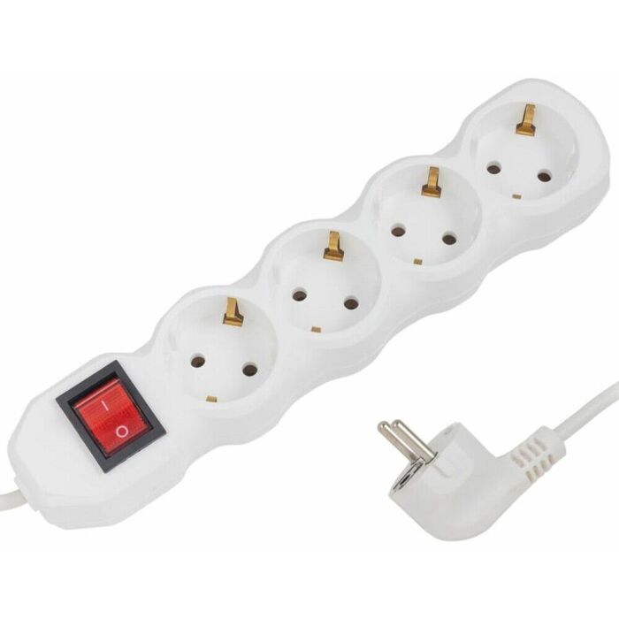 Сетевой удлинитель СТАРТ S 4x3-ZV, 3 м, Белый №2