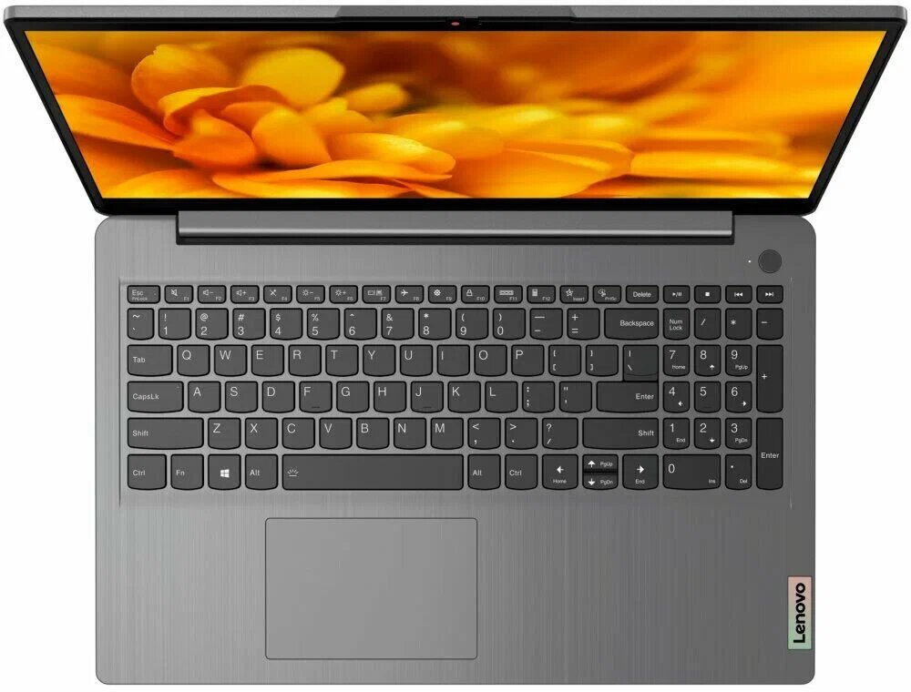 Ноутбук Lenovo IdeaPad 3 15ITL6, 82H801QTRK, RAM 4 ГБ, HDD 1 ТБ, Серый детальное изображение - 8