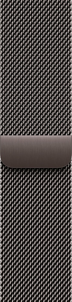 Умные часы Apple Watch Series 11 46 мм, Natural Titanium Case with Natural Milanese Loop, GPS + Cellular, Серебристый детальное изображение - 3