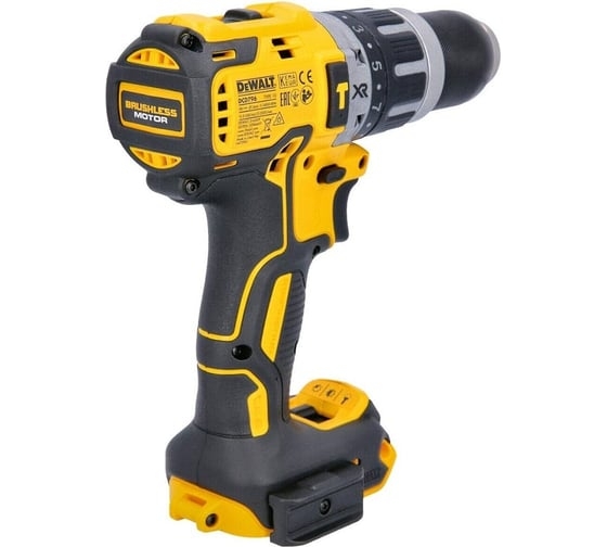 Аккумуляторная ударная дрель-шуруповерт DeWALT DCD796P1-QW, 18 В, 70 Нм, 5 А·ч детальное изображение - 4