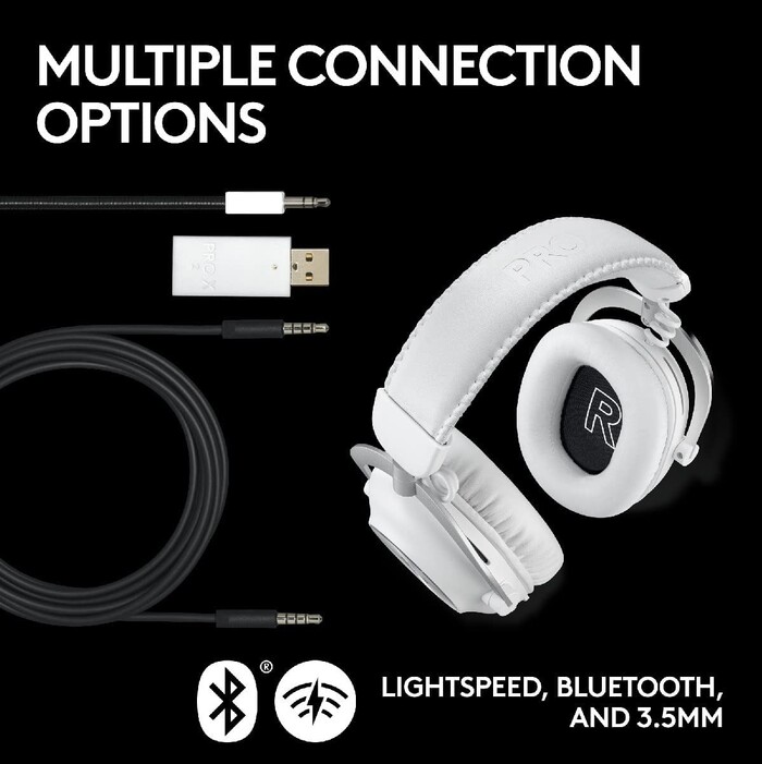 Наушники Logitech G Pro X 2 Lightpeed, Белый №3