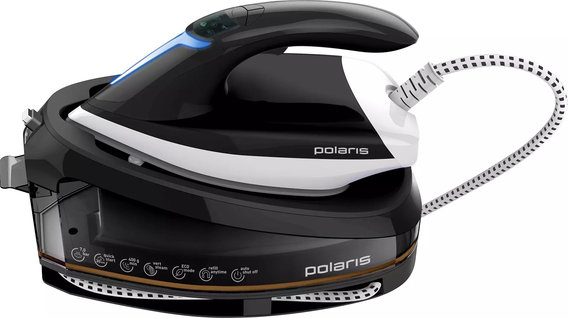 Парогенератор Polaris PSS 7510K, Черный/Белый детальное изображение - 2