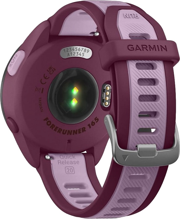 Смарт-часы Garmin Forerunner 165 Music, 43 мм, Лиловый детальное изображение - 2