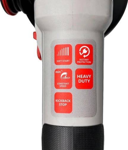 Угловая шлифовальная машина CROWN (CS) CT13678-125RSV, 125 мм, 2800-11000 об/мин, 1700 Вт детальное изображение - 5