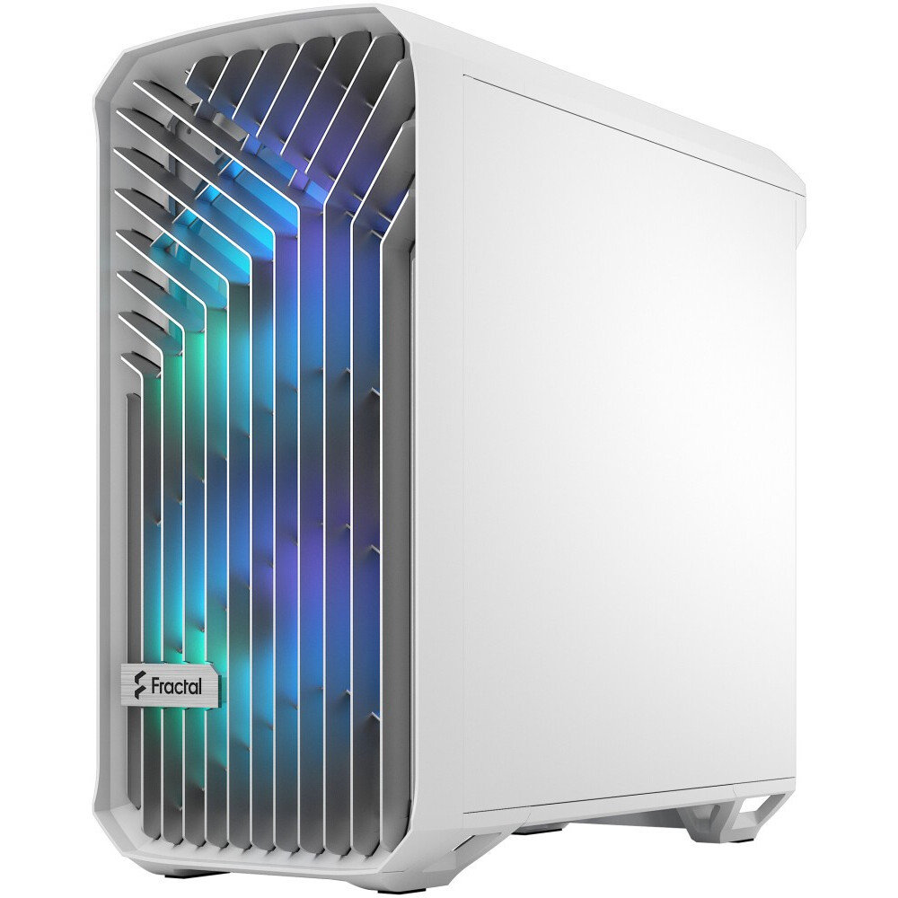 Корпус Fractal Design Torrent Compact RGB TG Clear Tint, Белый детальное изображение - 2