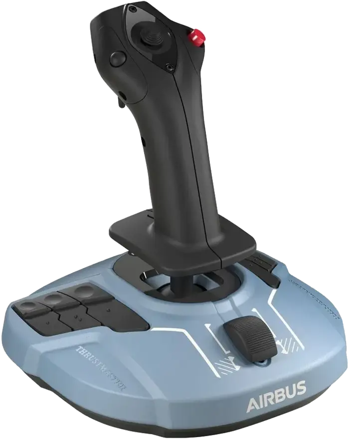 Джойстик ThrustMaster TCA Sidestick Airbus Edition, Черный/Голубой №1