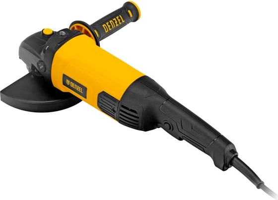 Угловая шлифовальная машина DENZEL AG180-2000 26912, 180 мм, 8500 об/мин, 2000 Вт детальное изображение - 7