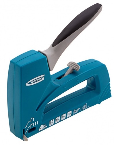 Скобозабиватель ручной GROSS 8-14мм степлер мебельный универс. (universell 4) пласт, 4 41005 детальное изображение - 1