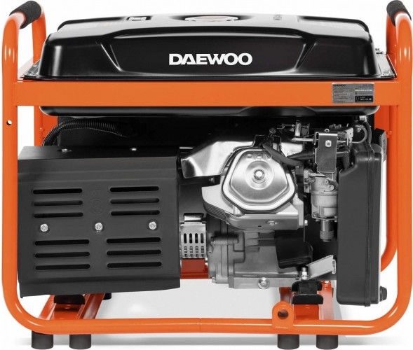 Генератор бензиновый DAEWOO GDA 7500E, 6 кВт, Оранжевый детальное изображение - 5