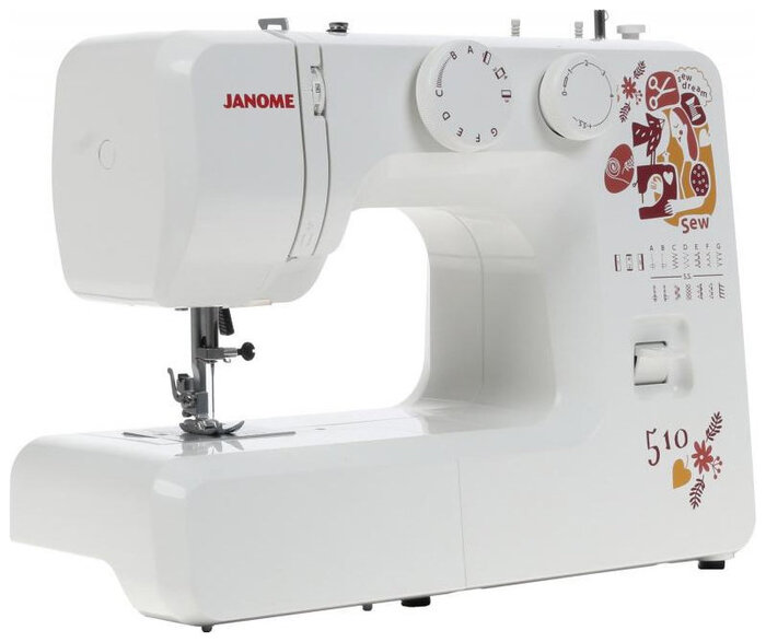 Швейная машина Janome Sew Dream 510, Белый №2