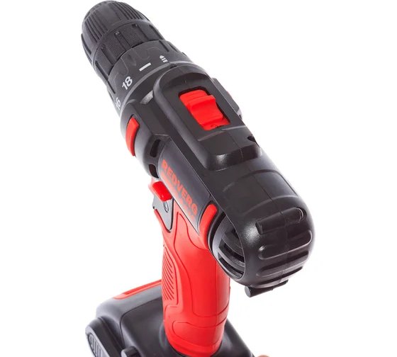 Аккумуляторная дрель-шуруповерт REDVERG Basic SD18LE/2-2 6680824, 16 В, 25 Нм, 2 А·ч детальное изображение - 5