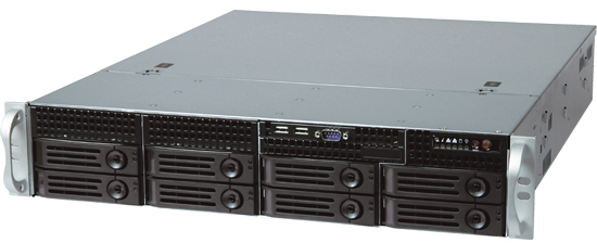 Серверный корпус Ablecom CS-R25-41P, 550 Вт, Черный детальное изображение - 1