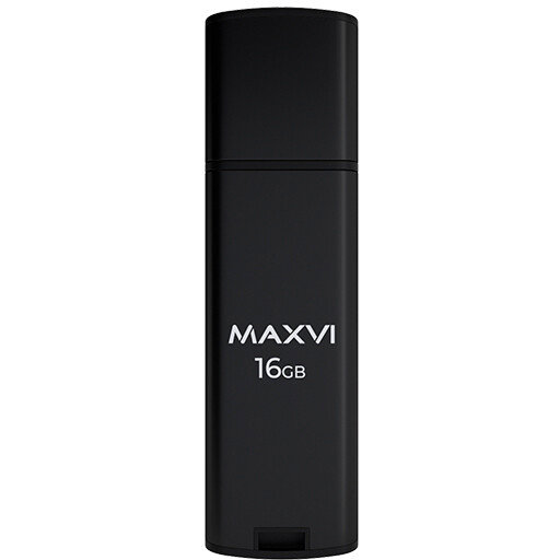 USB Flash накопитель MAXVI MP2 16 ГБ, черный детальное изображение - 3