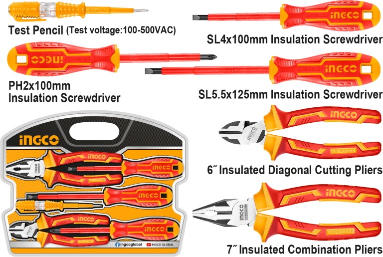 Набор инструментов INGCO HKIST3061 детальное изображение - 5