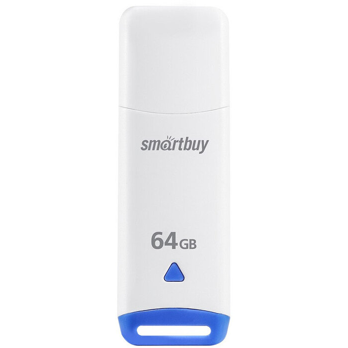 USB Flash накопитель SmartBuy Easy (SB064 ГБEW) 64 ГБ, белый №1