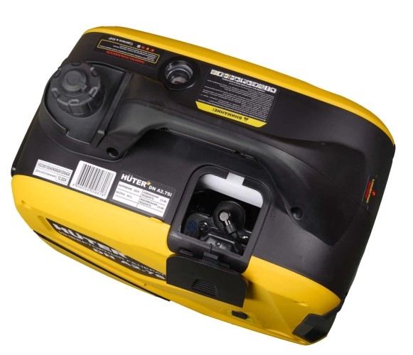 Генератор бензиновый HUTER DN A2.7Si 64/10/23, 2.3 кВт, Желтый детальное изображение - 7