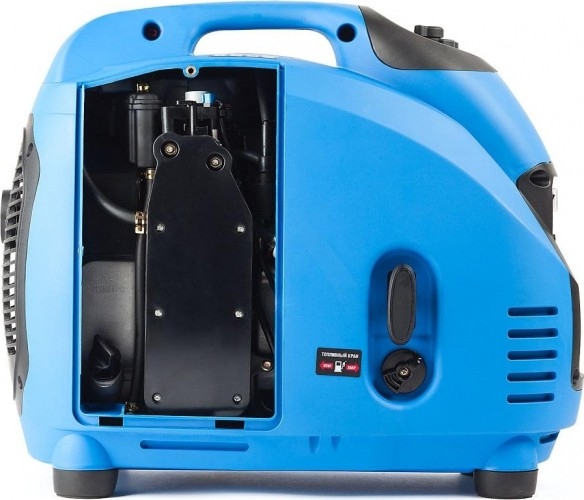 Генератор бензиновый ЗУБР ЗИГ-3500, 3 кВт, Синий детальное изображение - 8