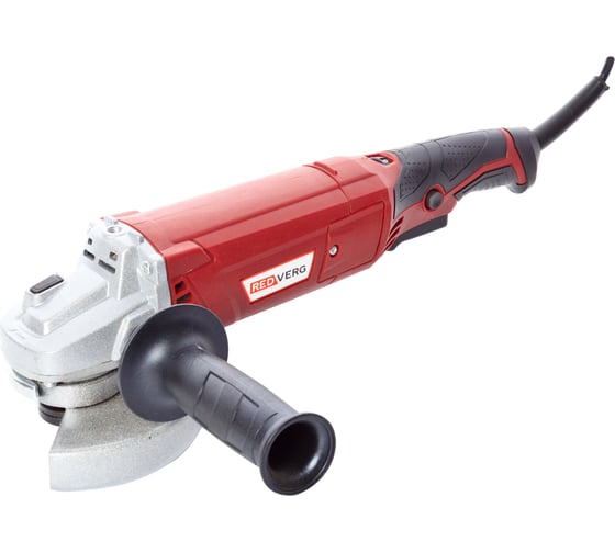 Угловая шлифмашина REDVERG RD-AG130-125ES 6614274, 125 мм, 11000 об/мин, 1300 Вт детальное изображение - 1