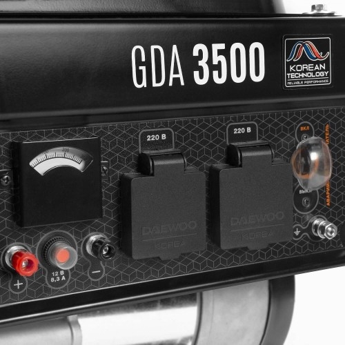 Генератор бензиновый DAEWOO GDA 3500, 2.8 кВт, Оранжевый детальное изображение - 12