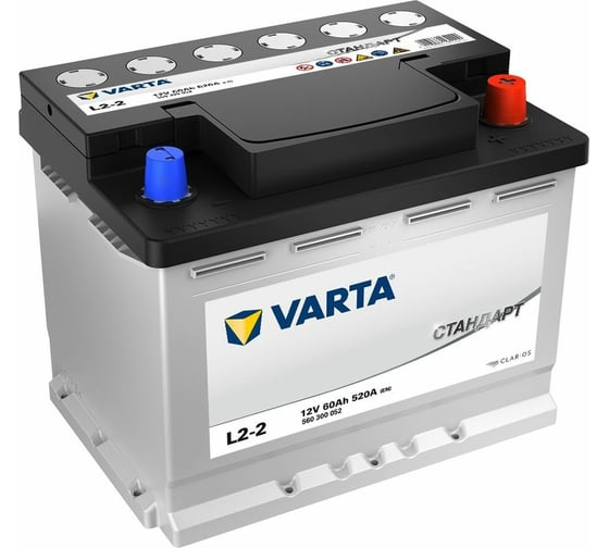 Аккумулятор VARTA EN520 А, Обратная полярность, 560300052, 60 А*ч детальное изображение - 1