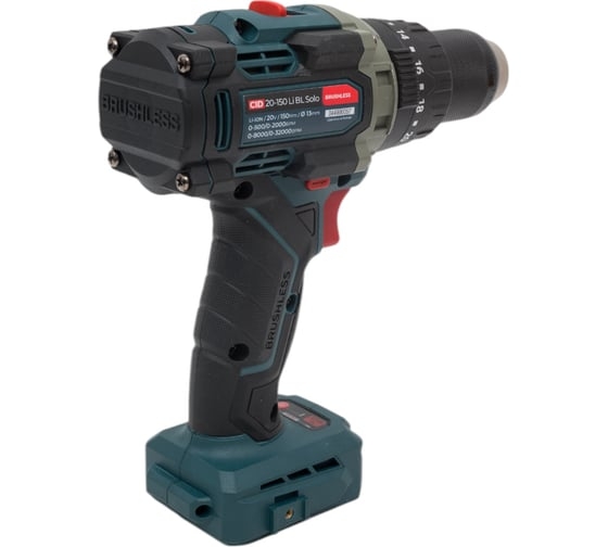 Аккумуляторная ударная дрель-шуруповерт ALTECO CID 20-150 Li BL Solo, 20 В, 150 Нм, 68793 детальное изображение - 3
