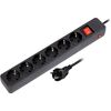 Сетевой фильтр SmartBuy SBSP-6-50-K, 5 м, Черный вариант - 1