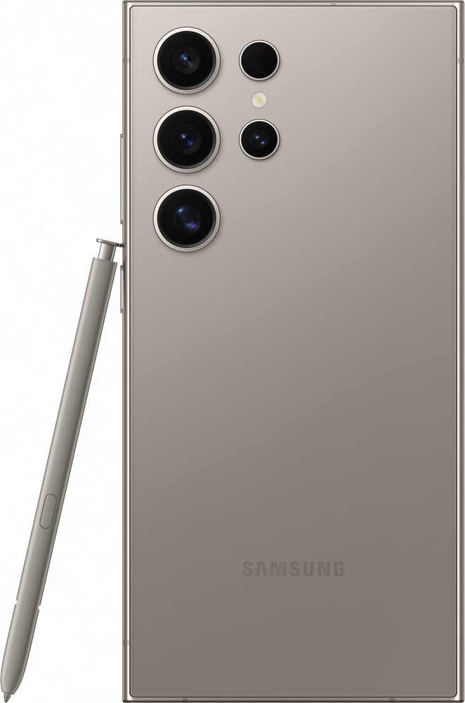 Смартфон Samsung Galaxy S24 Ultra 256 ГБ, Серый титан, Dual nano SIM + eSIM №1