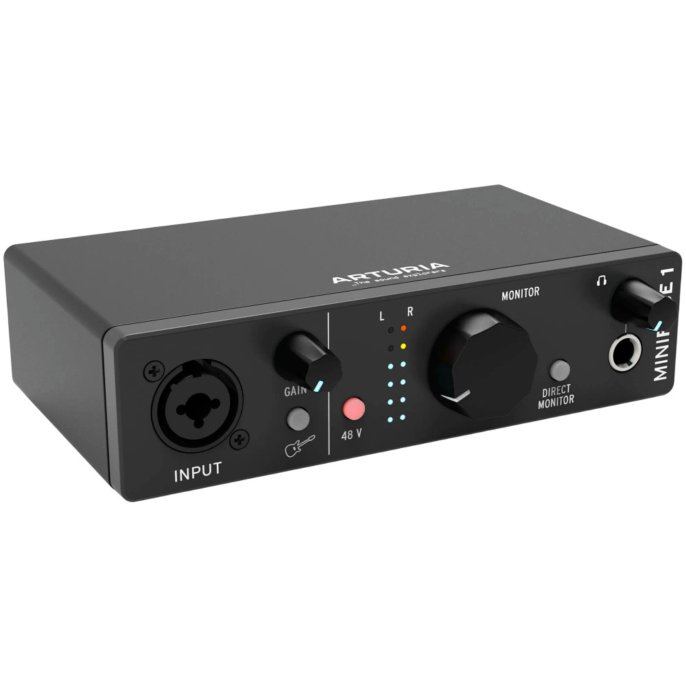 Звуковая карта Arturia MiniFuse 1, Черный детальное изображение - 3