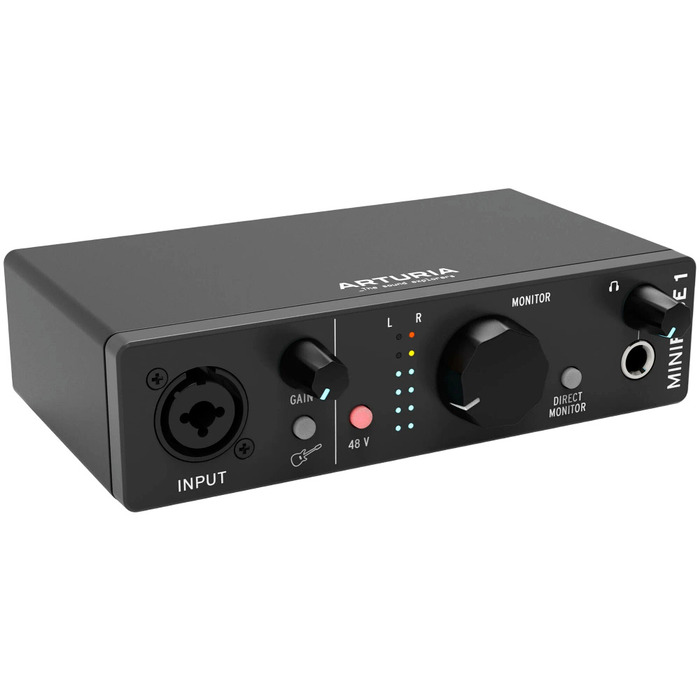 Звуковая карта Arturia MiniFuse 1, Черный №3