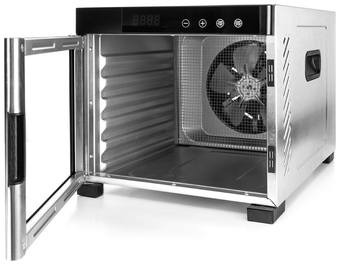 Сушилка для фруктов Rommelsbacher DA 900, 600 Вт, Серебристый №2