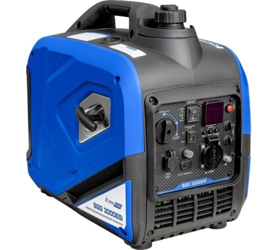 Генератор бензиновый ТСС SGG 3000ESi 060058, 2.8 кВт, Синий детальное изображение - 4