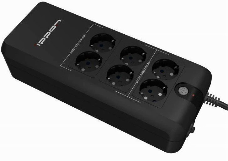 ИБП Ippon Back Verso 600 New детальное изображение - 1