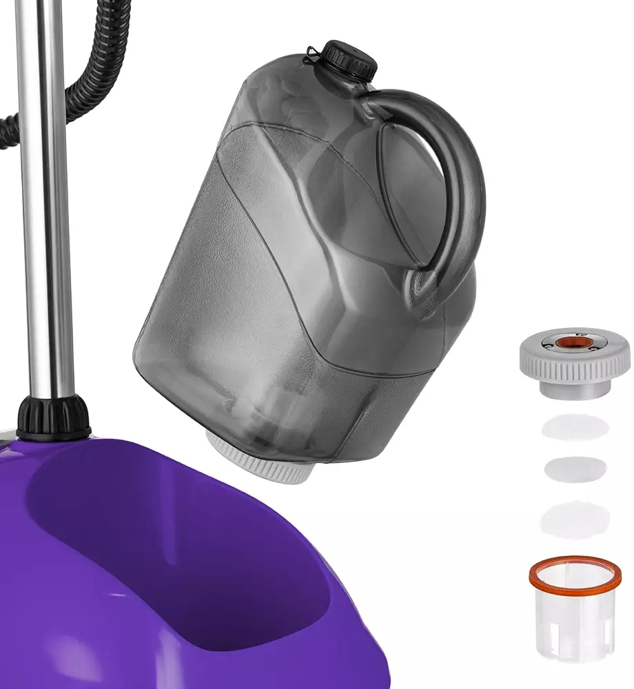 Отпариватель Kitfort КТ-9123-1, Черный/фиолетовый детальное изображение - 3