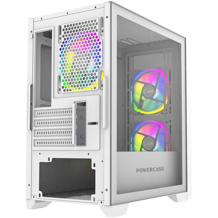 Корпус Powercase Alisio Micro Z3W ARGB, Белый №6