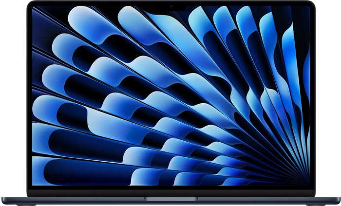 Ноутбук Apple MacBook Air 15 на M2, RAM 8 ГБ, Midnight, SSD 256 ГБ, Apple graphics 10-core детальное изображение - 1