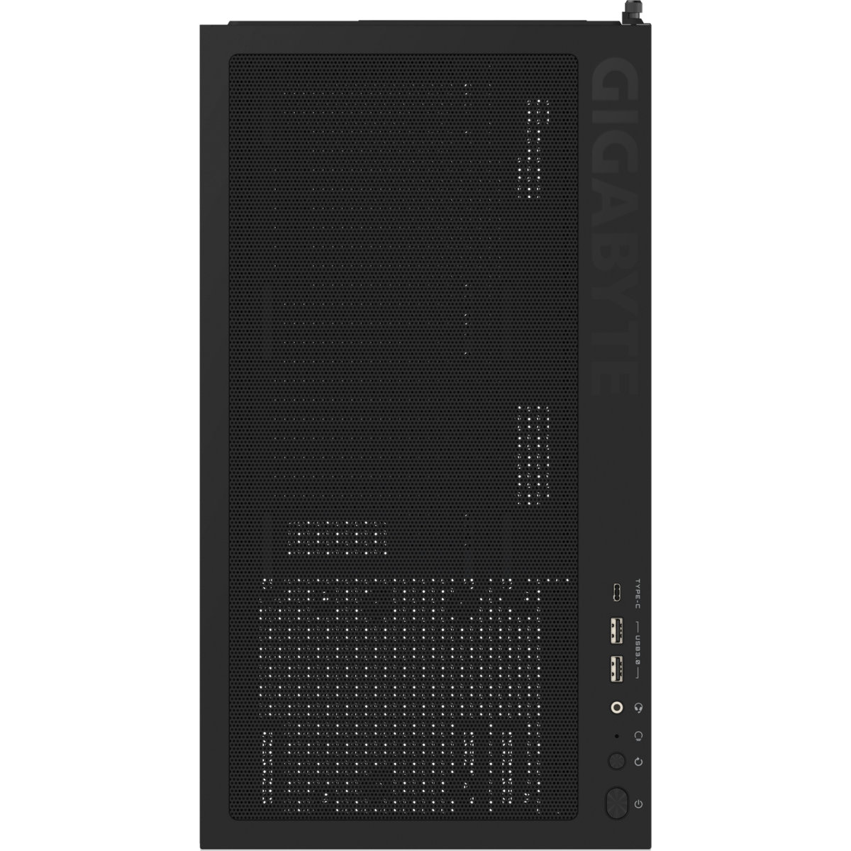 Корпус Gigabyte C500 PANORAMIC STEALTH, Черный детальное изображение - 3