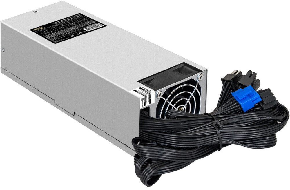 Серверный корпус ExeGate Pro 2U650-06/2U2098L/2U-600ADS, 600 Вт, Черный детальное изображение - 3