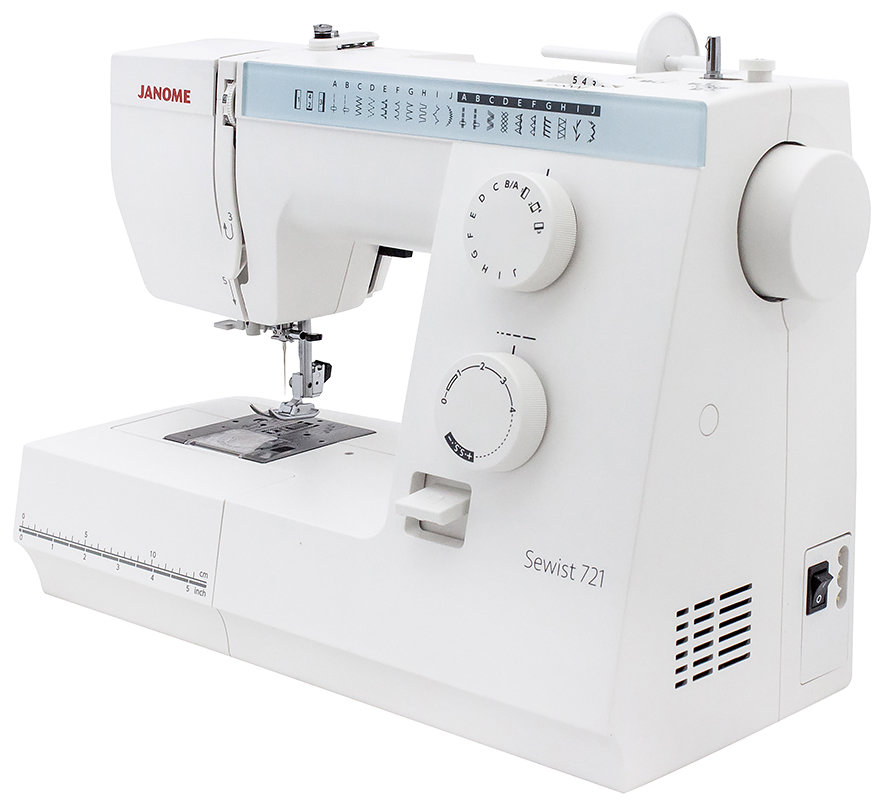 Швейная машина Janome Sewist 721, Белый детальное изображение - 2