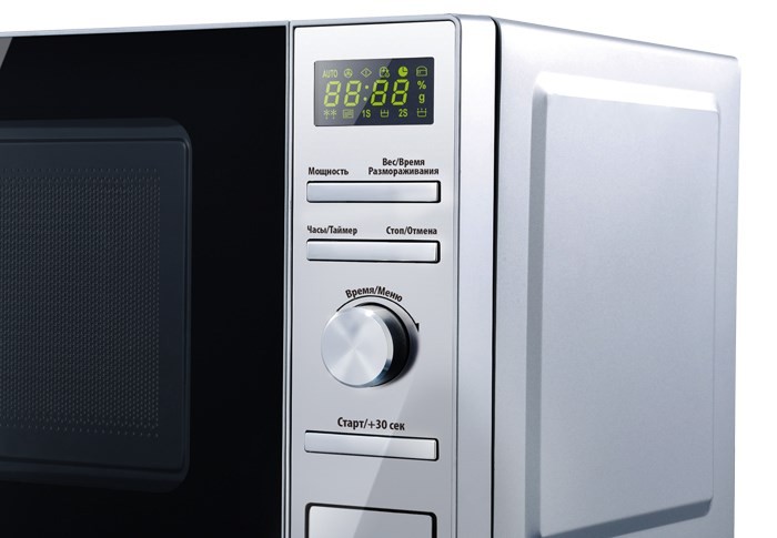 Микроволновая печь Centek CT-1586, Серебристый детальное изображение - 2