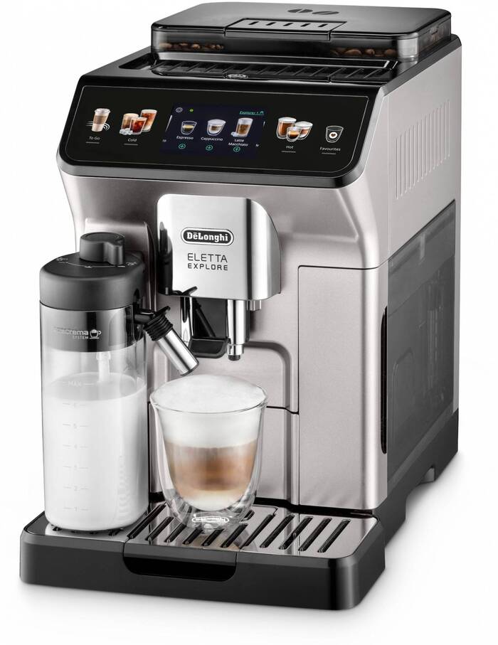 Кофемашина Delonghi Eletta Explore ECAM450.55.S, Серебряный №2