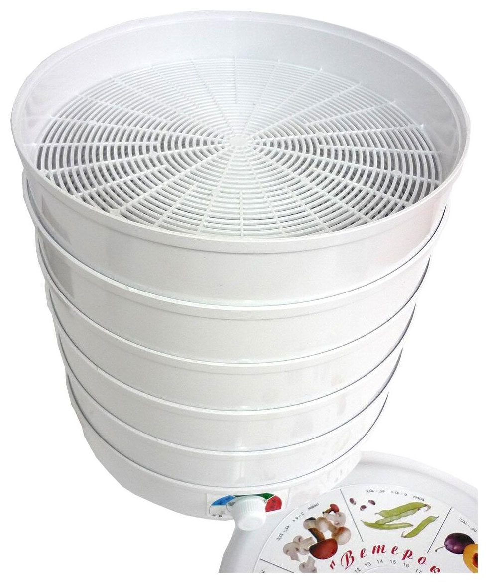 Сушилка для овощей Ветерок 2 ЭСОФ-0.6/220, 600 Вт, Белый детальное изображение - 2