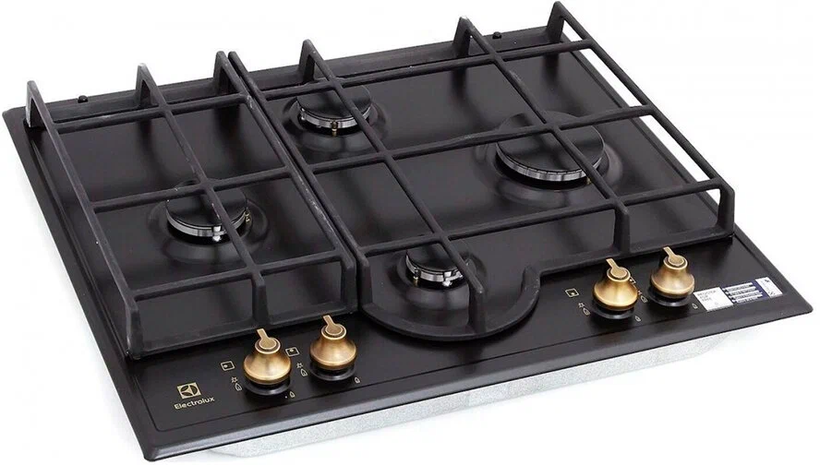 Газовая варочная панель Electrolux GPE 362 RBB, Черный детальное изображение - 4