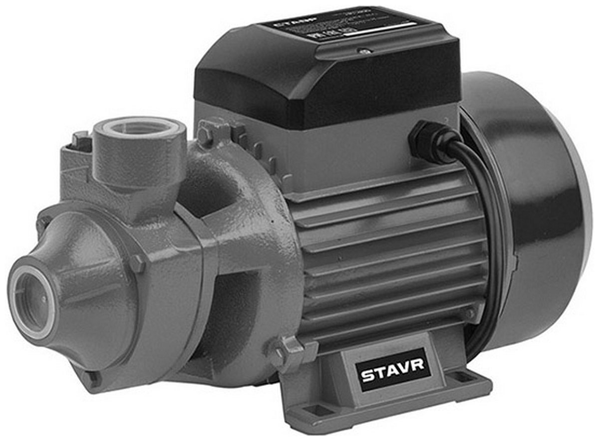 Насос поверхностный Ставр НП-400, 25 л/мин, 25 мм, напор 25 м, d=25 мм, 400 Вт, Серый детальное изображение - 1