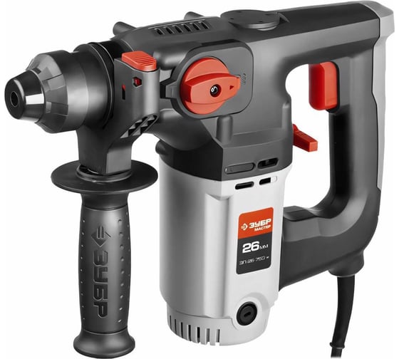 Перфоратор Зубр МАСТЕР ЗП-26-750 ЭК, 750 Вт, 2,6 Дж, 4800 уд/мин детальное изображение - 1