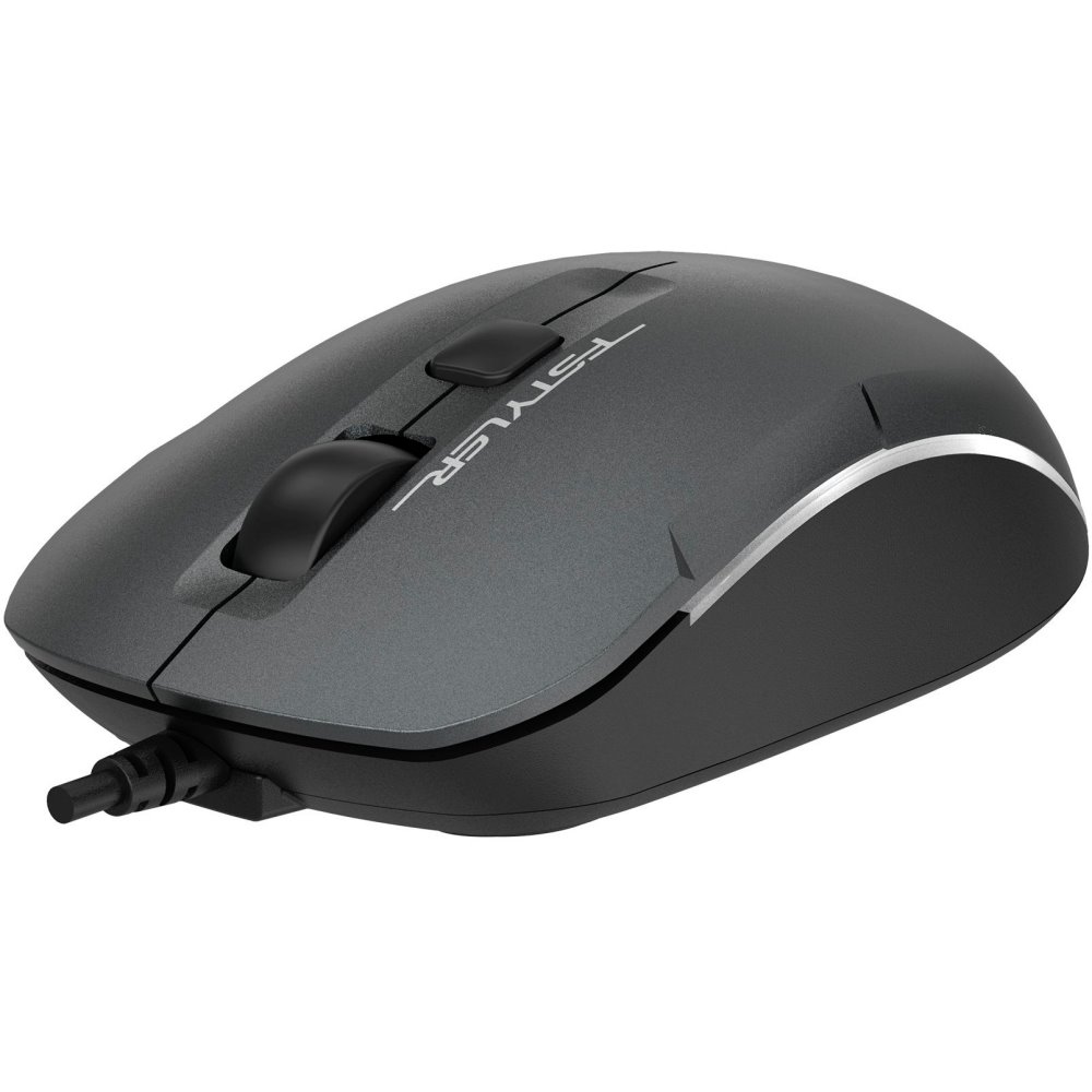 Мышь A4Tech Fstyler FM26 Smoky, Серый детальное изображение - 2