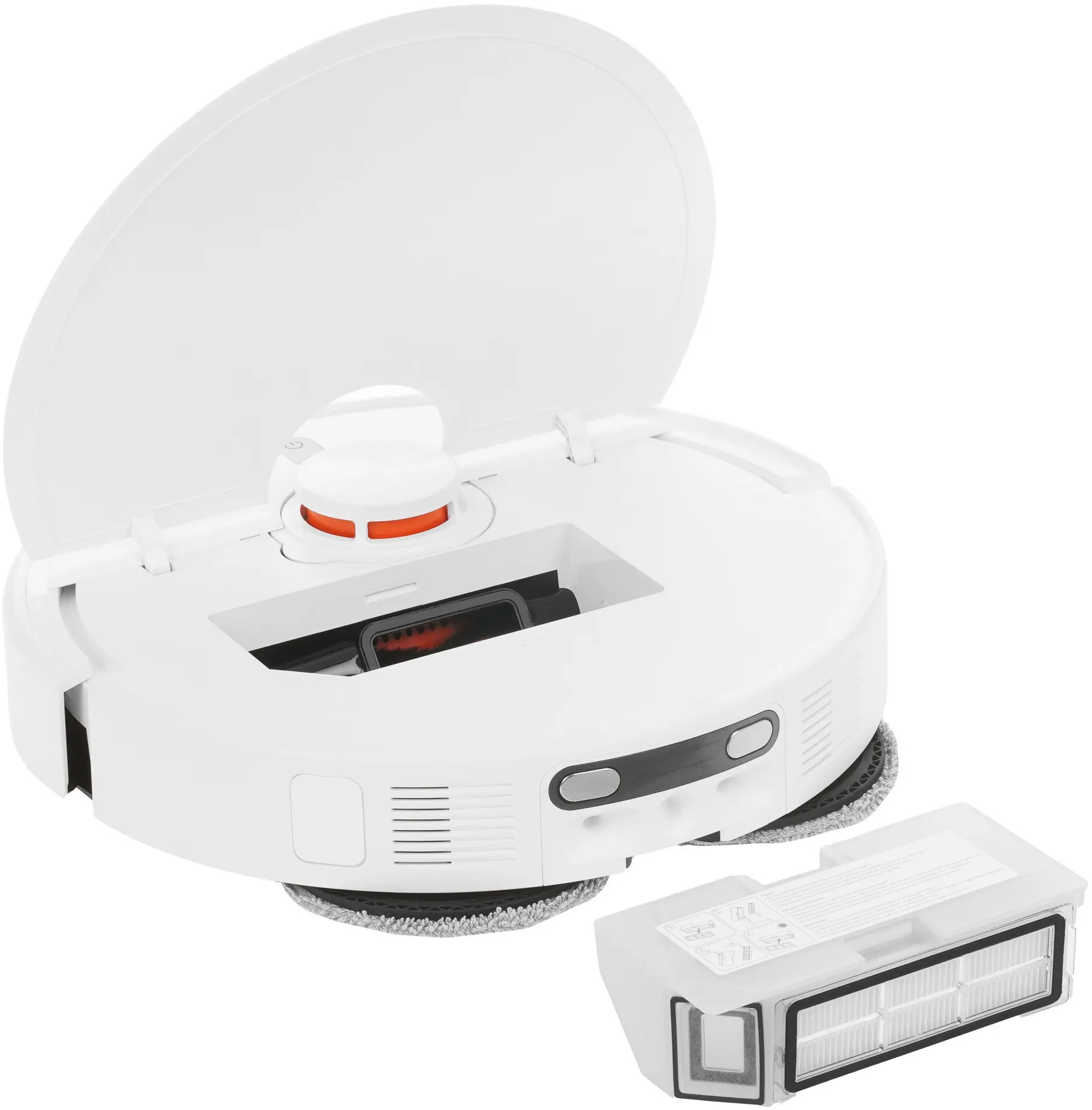 Робот-пылесос Xiaomi Robot Vacuum H50 (BHR08GUEU), Белый детальное изображение - 7