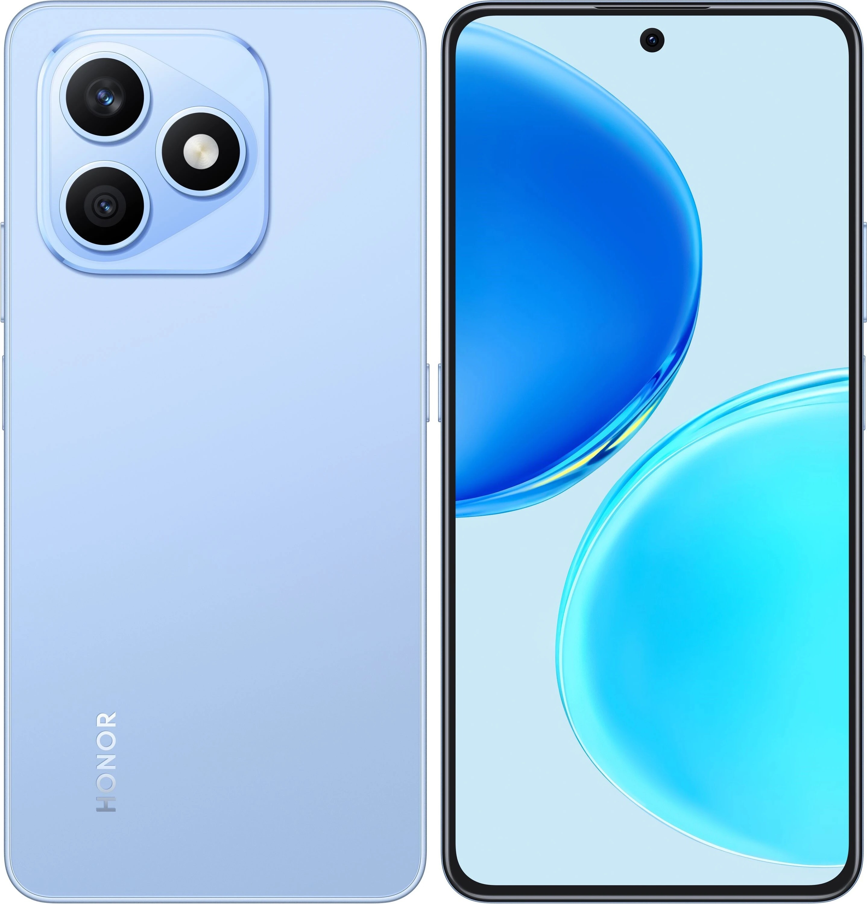 Смартфон Honor X8d 8/128 Гб, Голубой, Dual nano-SIM детальное изображение - 2